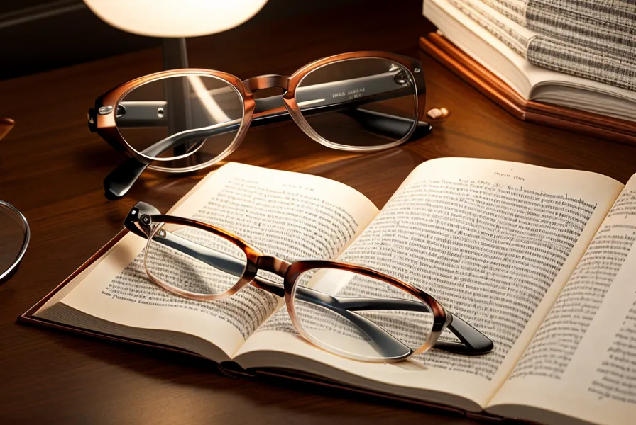 Lentes de lectura sobre partituras con anotaciones de acordes y cifrado americano.