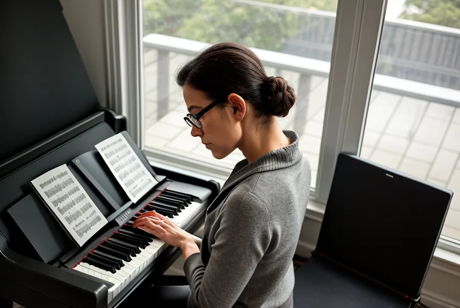 Cómo limpiar un piano digital en casa sin dañar las teclas del Yamaha P-45