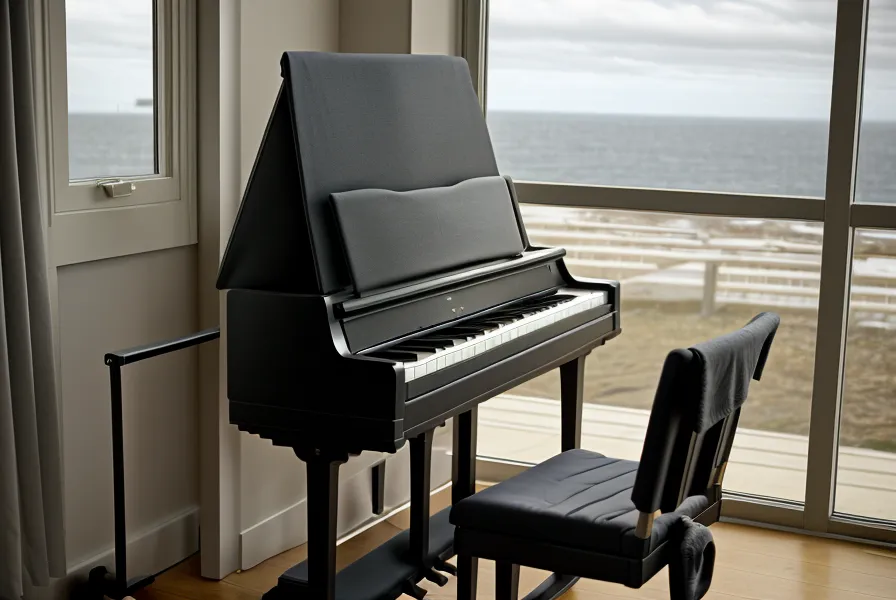 Soporte de piano tipo Z, alternativa ergonómica y plegable para un piano en casa