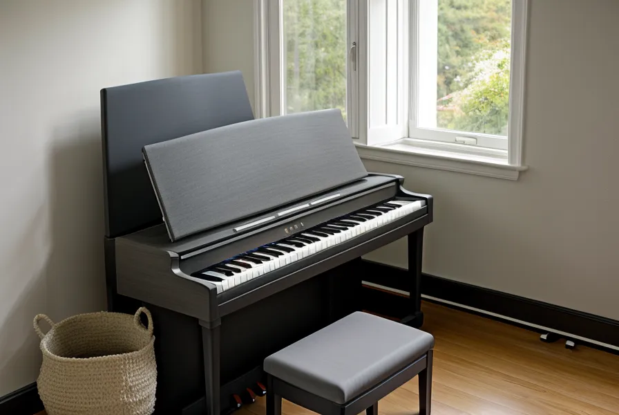 Teclas con peso graduado de un piano digital Yamaha, equipo necesario en cualquier método de piano para adultos