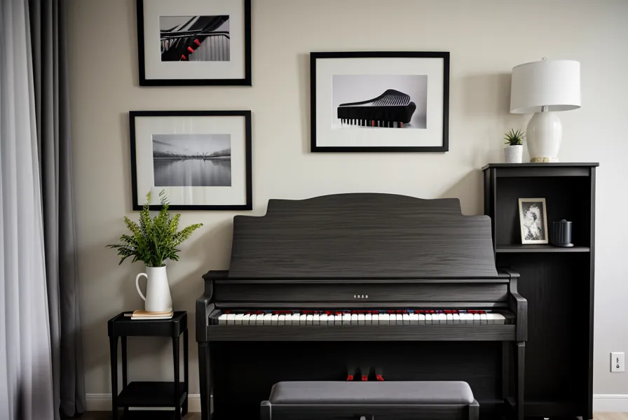 Pantalla de computador con la grabación MIDI del piano digital en un home studio principiante
